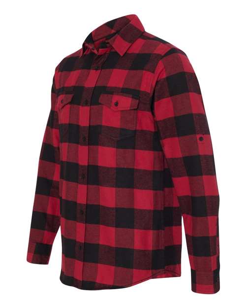 MENS FLANNEL RED/BLACK