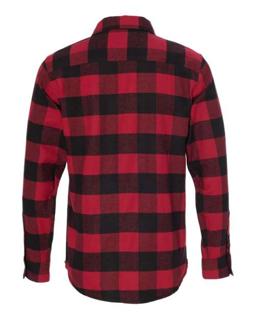 MENS FLANNEL RED/BLACK