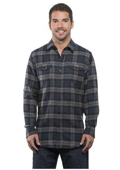 NAVY MENS BIKER FLANNEL – Krazy Katz Moto