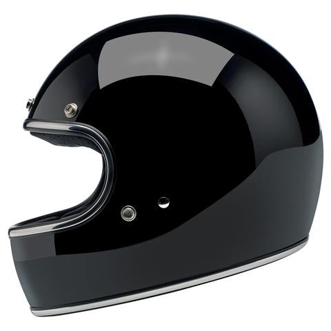 biltwell gringo motorcycle helmet BILTWELL GRINGO GLOSS BLACK – Krazy Katz Moto