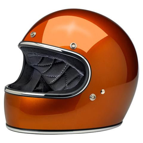 copper color motorcycle helmet BILTWELL GRINGO GLOSS COPPER