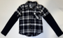 Kids Boy Flannel Black/White