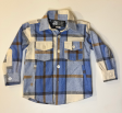 Kids Boy Flannel Blue/White/Tan