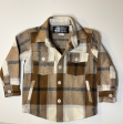 Kids Boy Flannel Brown/Tan