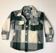 Kids Boy Flannel Green/White